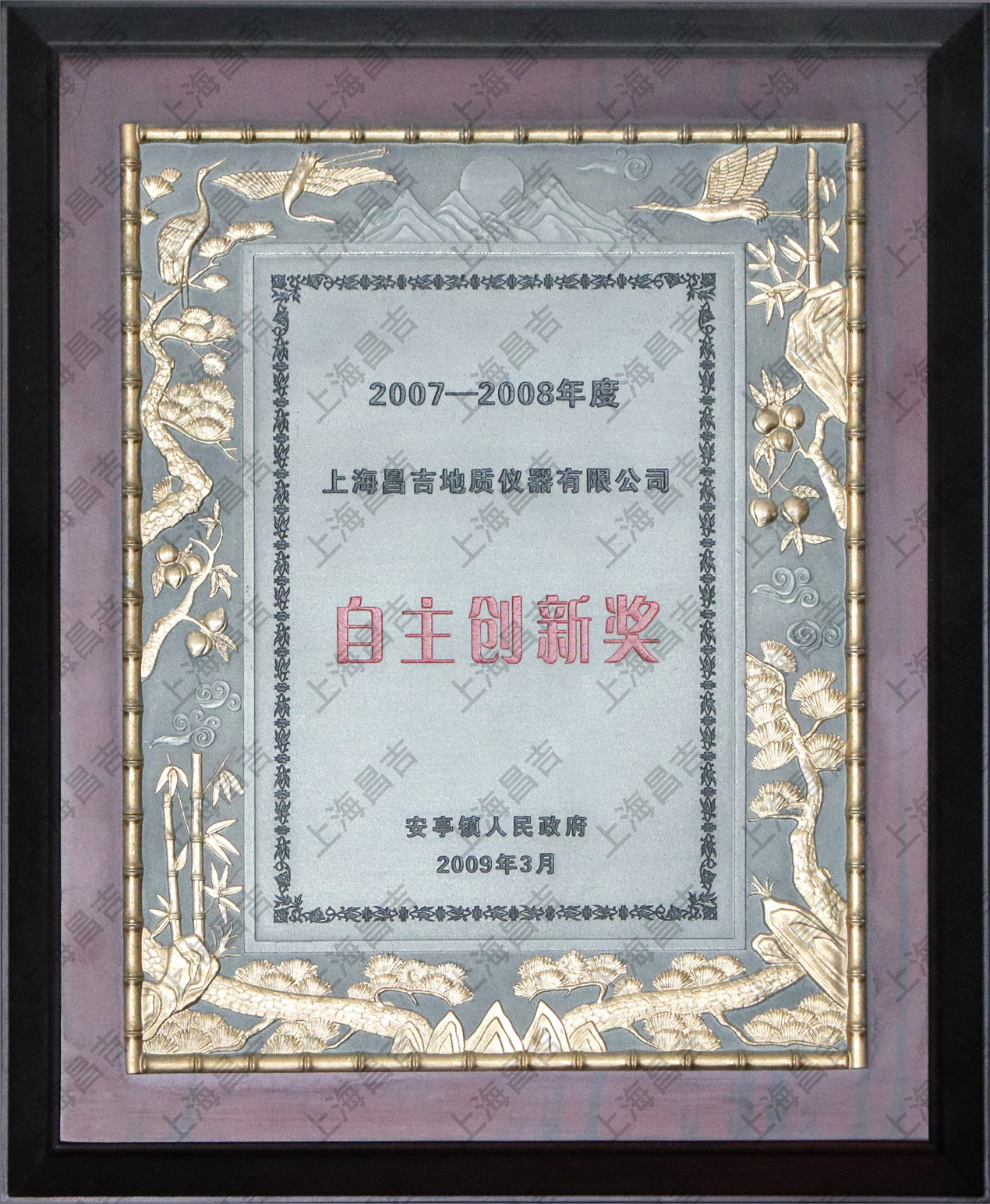 自主創(chuàng)新獎